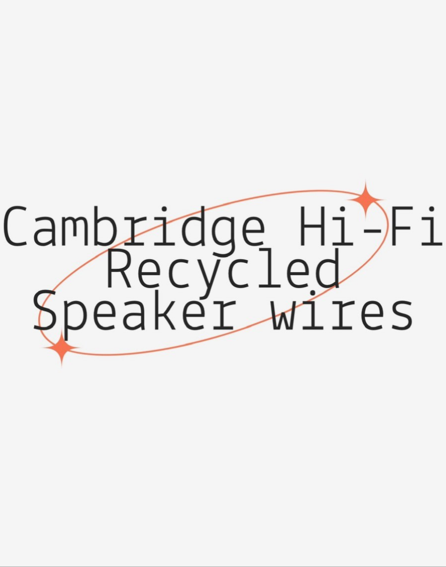 Cambridge Hi-Fi Recycled Speaker Wires